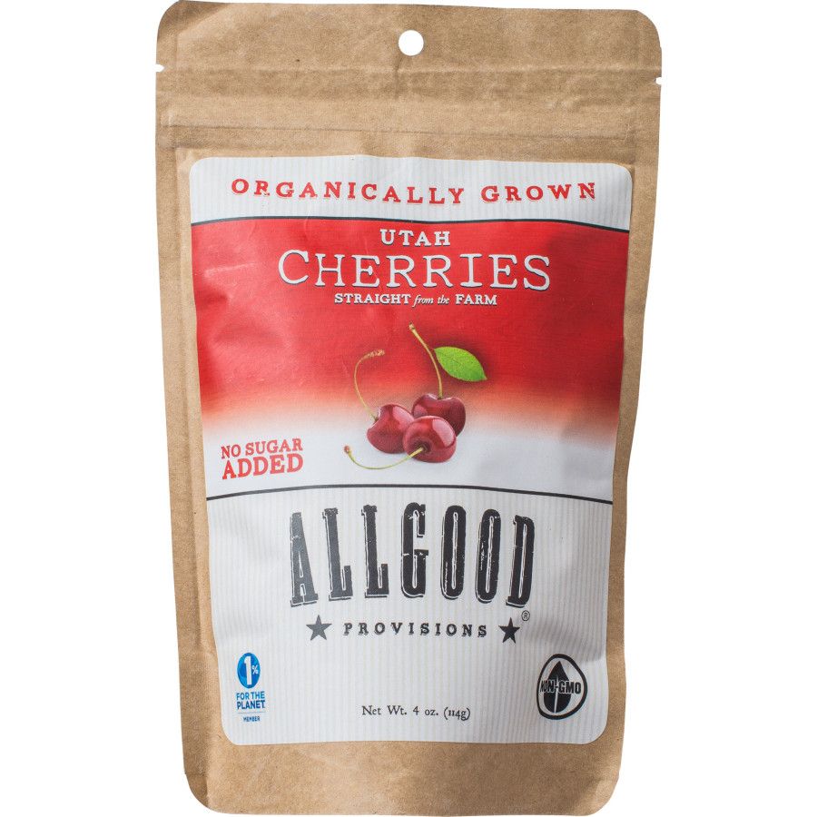 Allgood Provisions Organic Utah Cherries 4oz Hike & Camp