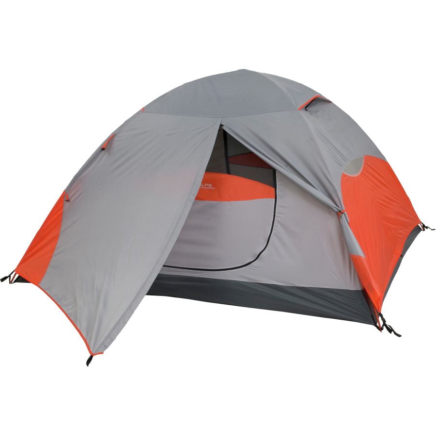 ALPS Mountaineering - Koda 4 Tent: 4-Person 3-Season - Orange/Grey