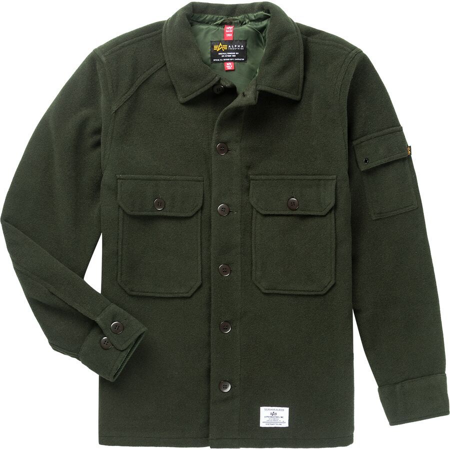 Wool Shirt Jacket