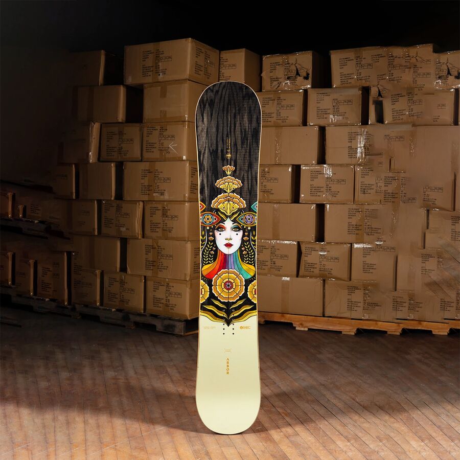 arbor cadence rocker snowboard women's