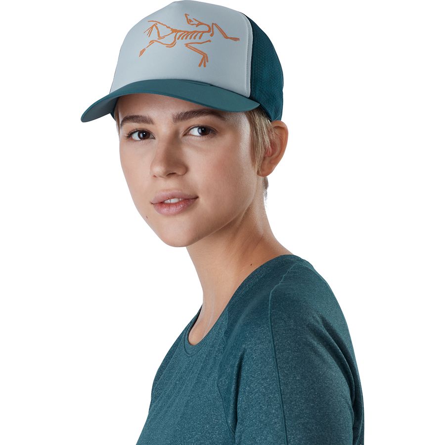 arcteryx bird trucker hat