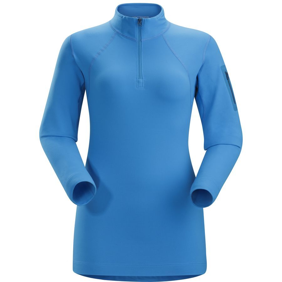 rho ar zip neck women's