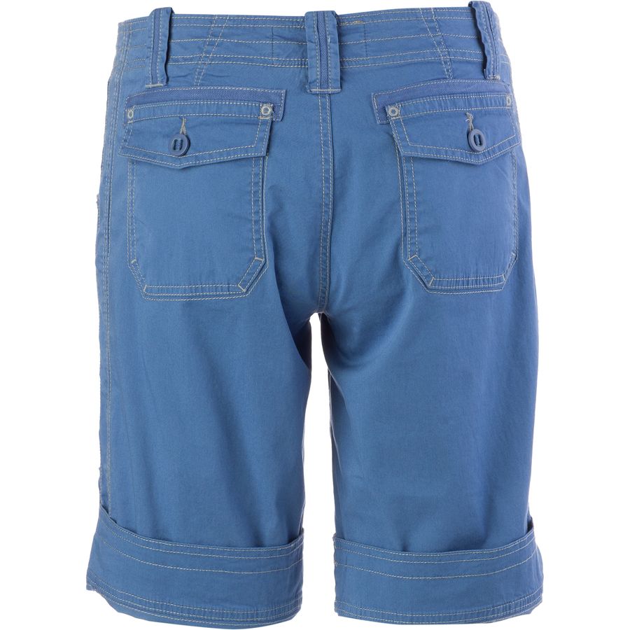 Aventura Women's Casual Tara Version 2 Short - Adjustable Length 5.5 To 7.5 Inches, Soft & Stretchy - View #2