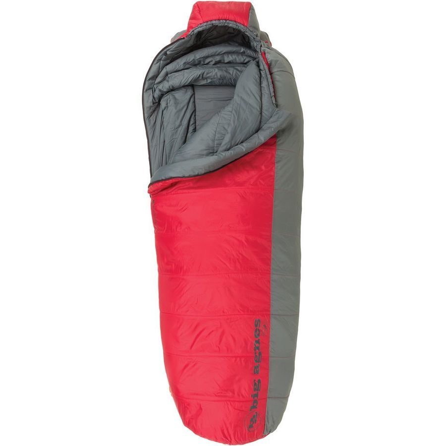 Agnes Encampment Sleeping Bag 15 Degree Synthetic Backcountry Agnes Encampment Sleeping Bag 15 Degree Synthetic Red Gray