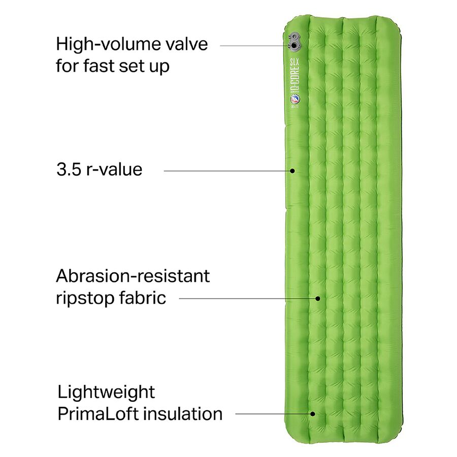 Big Agnes QCore SLX Insulated Sleeping Pad