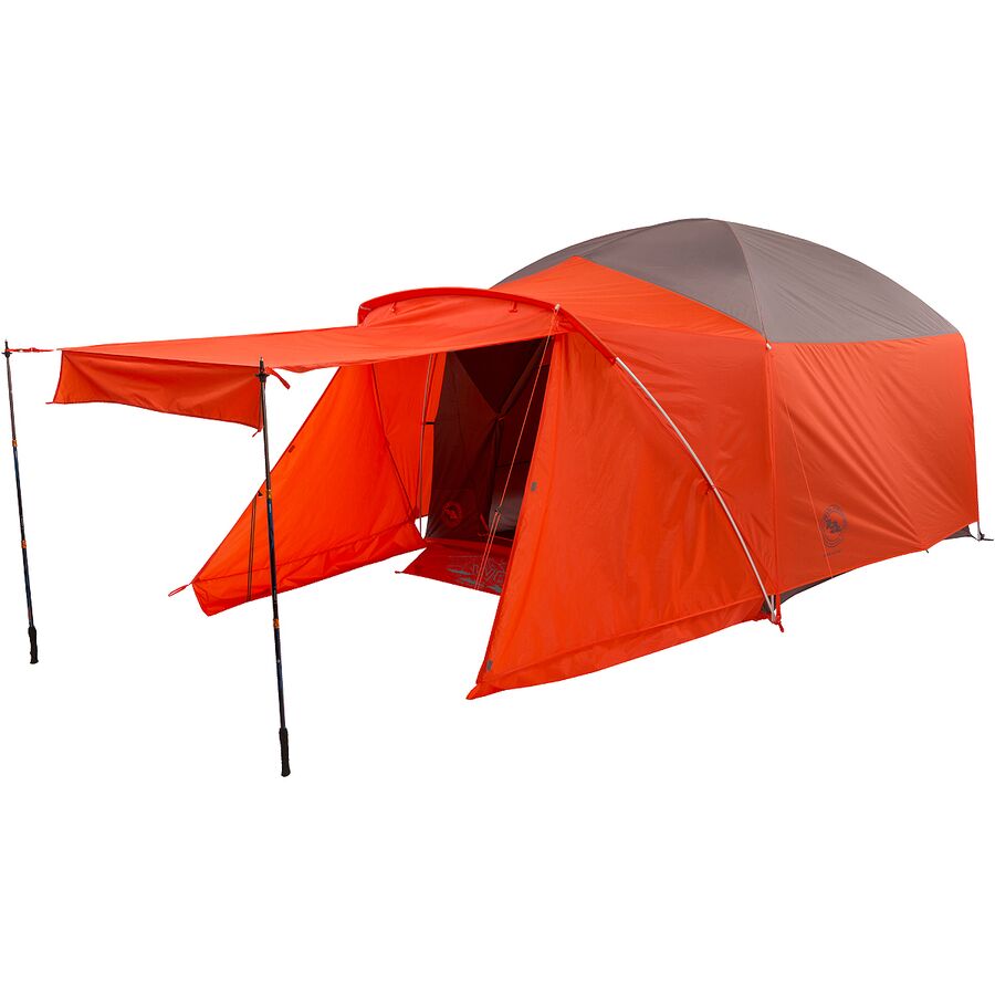 Big Agnes - Bunk House Tent: 4-Person 3-Season - Orange/Taupe