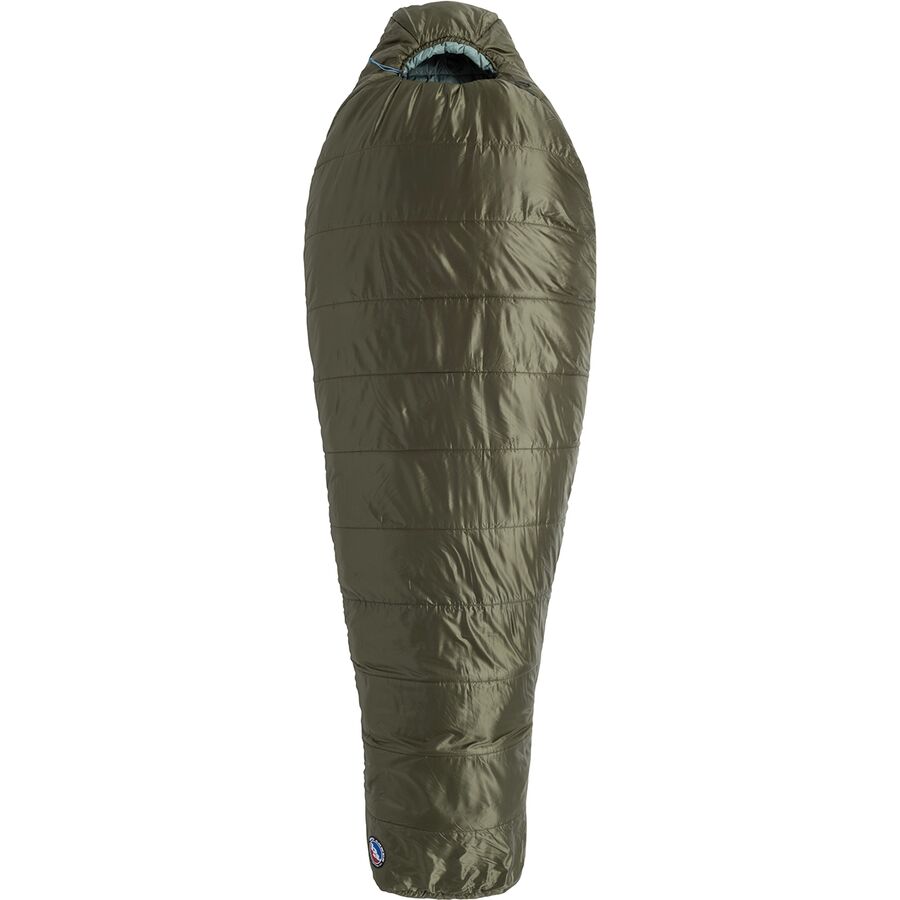 Спальные мешки Big Agnes Anthracite 20 FireLine Pro Recycled Sleeping Bag, цвет: Оливковый ночной / Зелёный