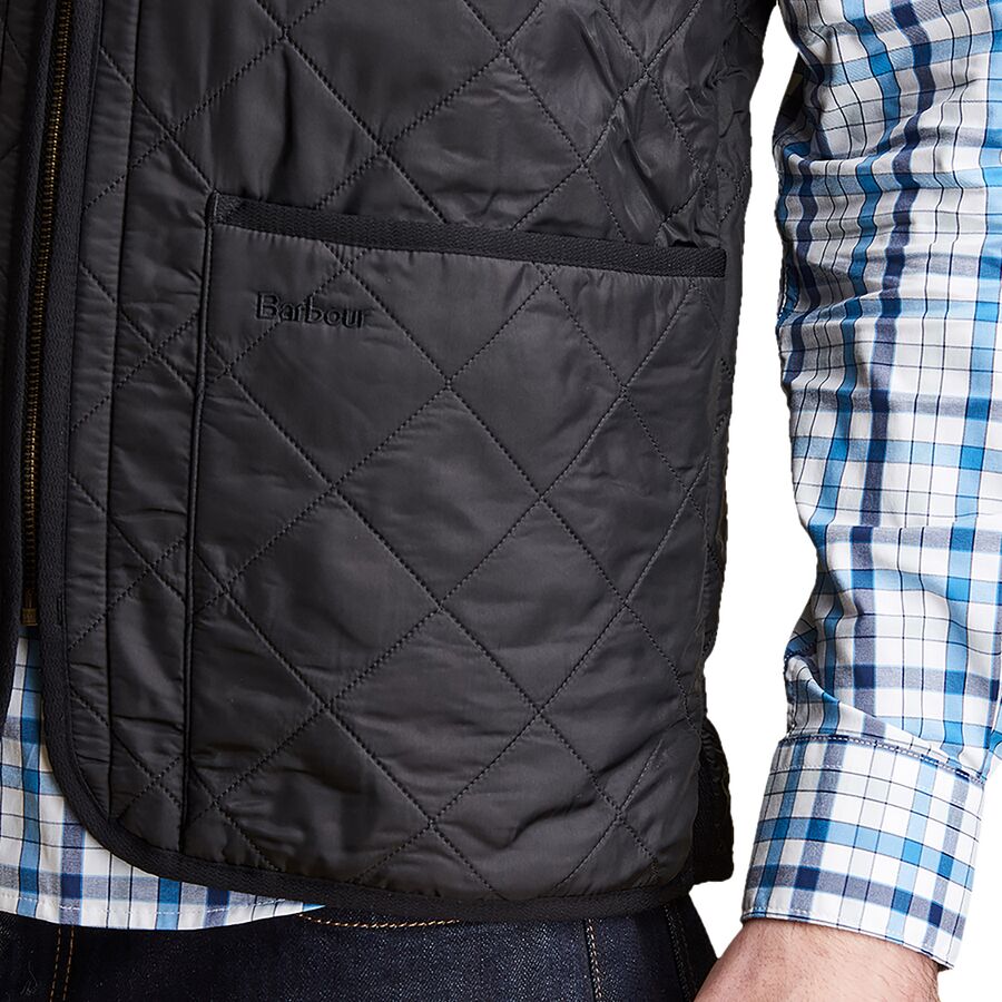 Barbour Polarquilt Waistcoat ZipIn Liner Vest Men's