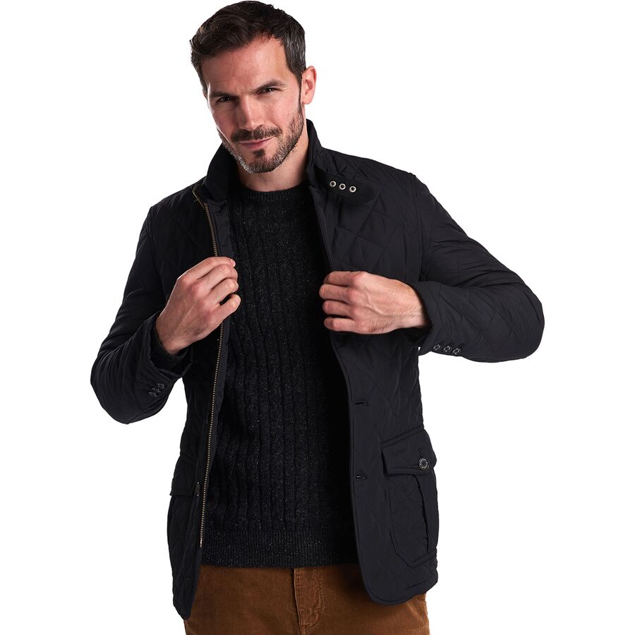 Barbour Quilted Lutz Jacket - Men's | Backcountry.com