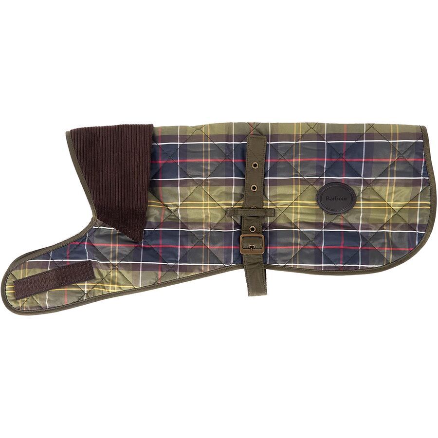 Barbour Tartan Dog Coat Hike & Camp