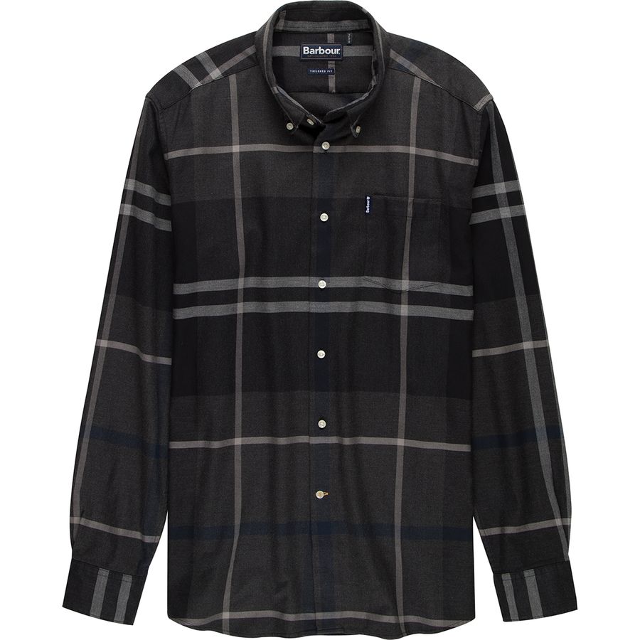 barbour dunoon shirt graphite