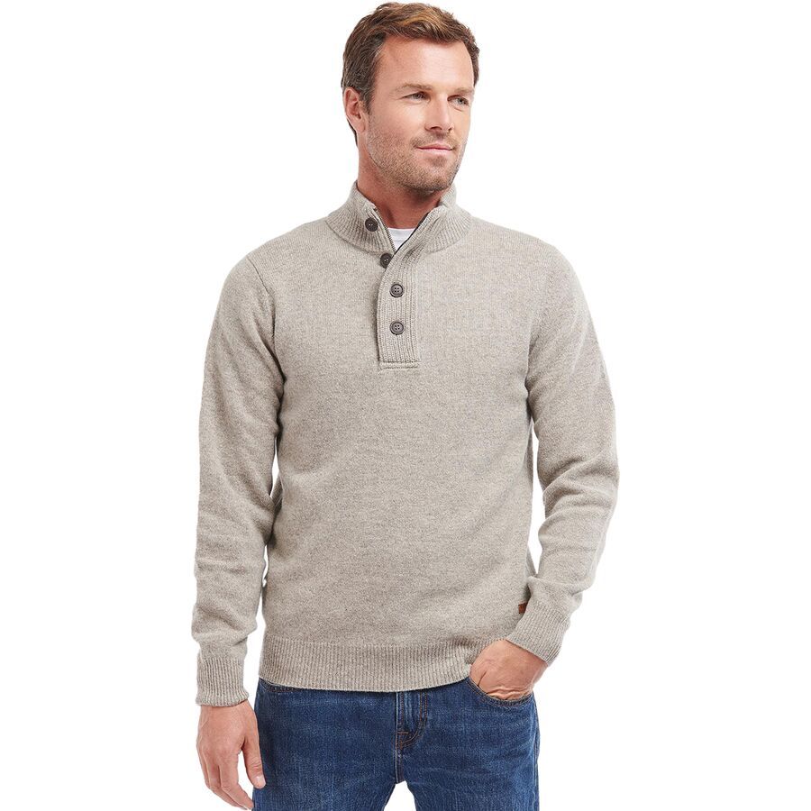 Patch Half-Zip Sweater - Men's