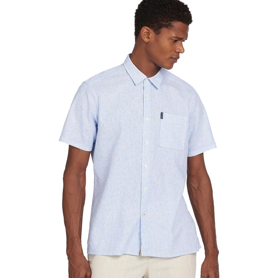 Linen Mix 10 Summer Short-Sleeve Shirt - Men's