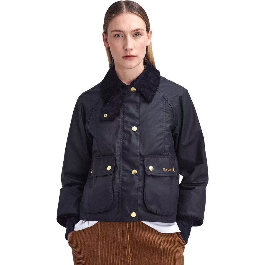 Cropped Beadnell Wax Jacket - Women's