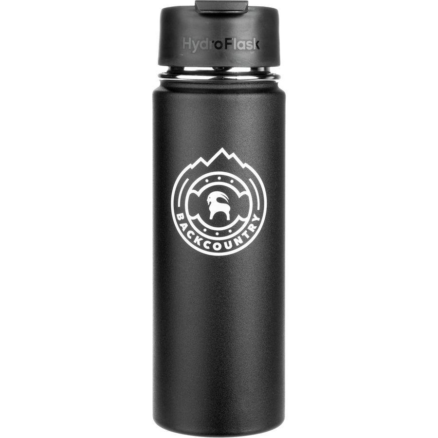 Backcountry Medallion Logo Hydro Flask Water Bottle 20oz