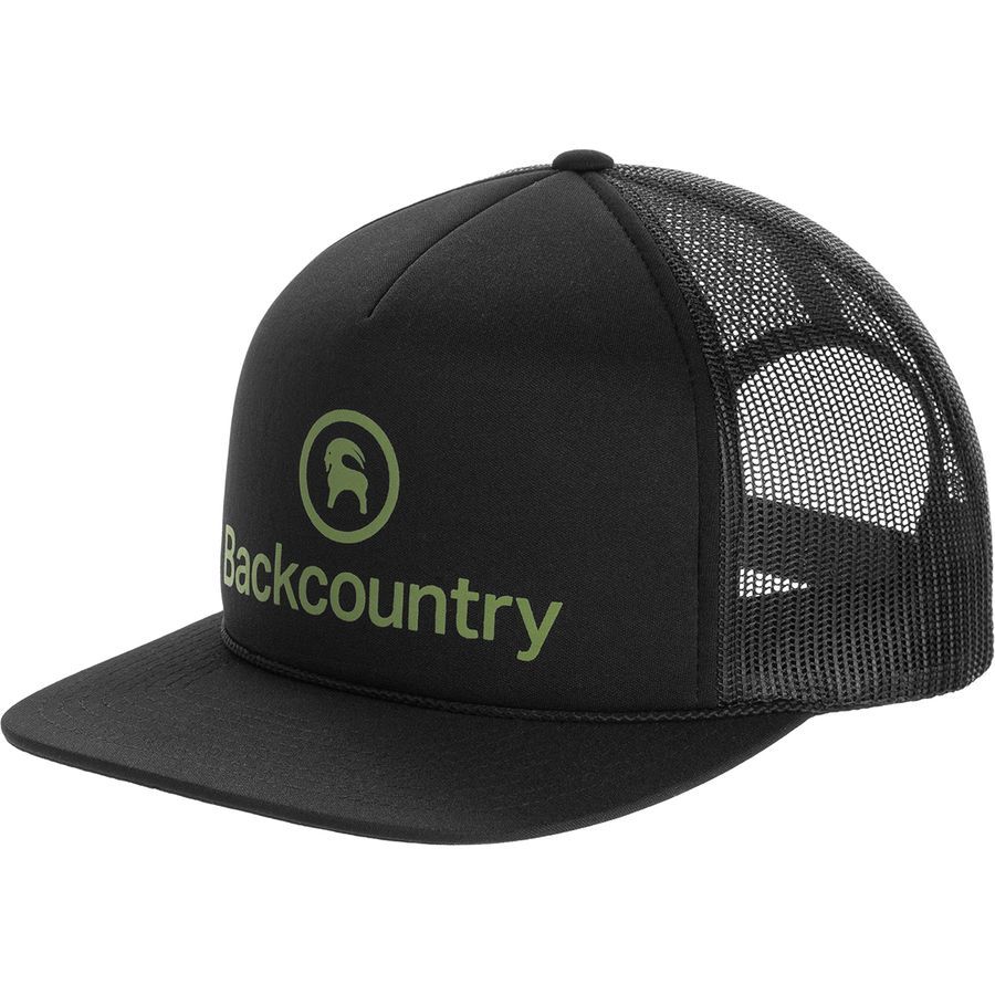 Backcountry Logo Flatbrim Trucker Hat Accessories