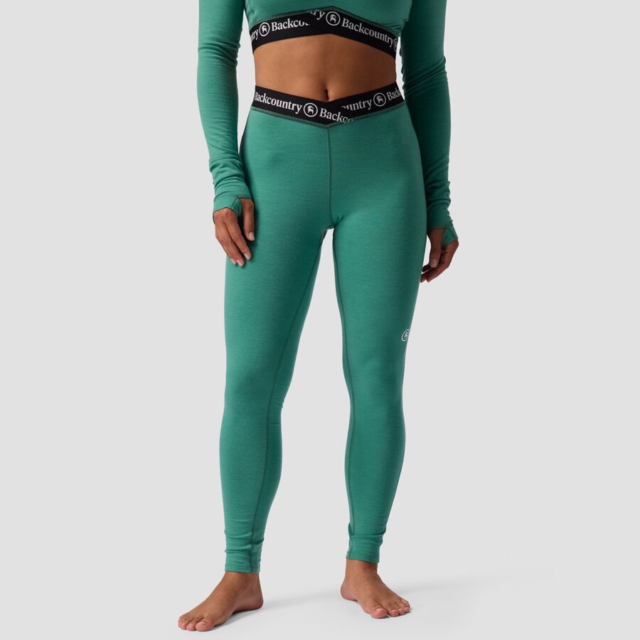 Cedars RWS Merino Lt-Wt Baselayer V-Waist Bottom - Women's