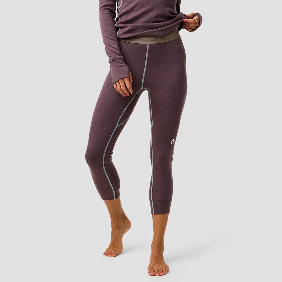 Cedars RWS Merino Mid-Wt Baselayer 3/4 Bottom - Women's