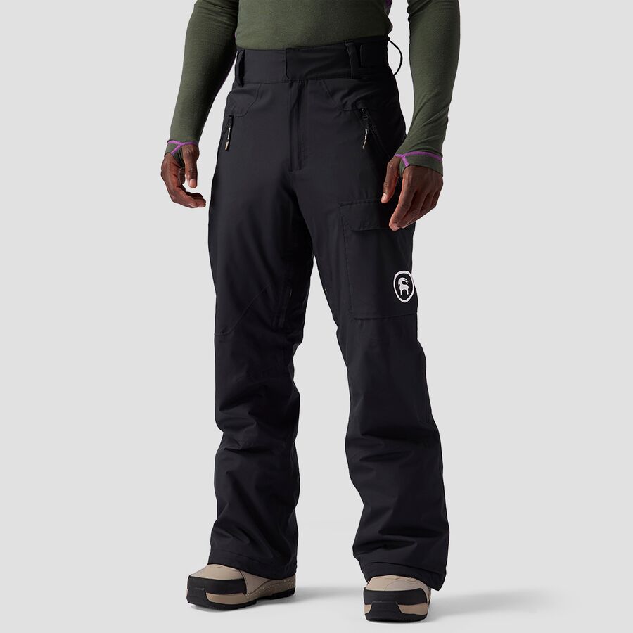 Мужские брюки Backcountry BGA CrestCruiser Insulated, цвет: Чёрный