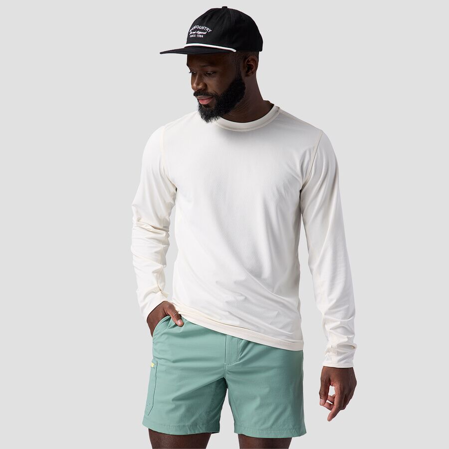 Tahoe Sun Long-Sleeve Crew Shirt - Men's