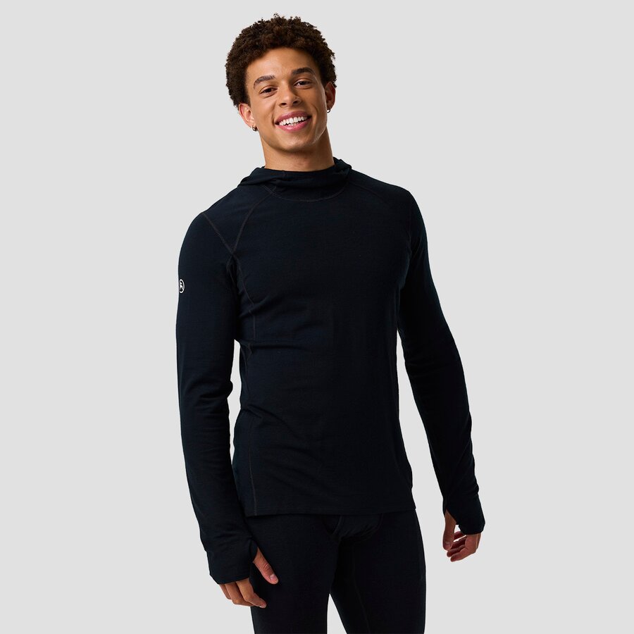BGA Cedars RWS Merino Lt-Wt Baselayer Hoodie - Men's