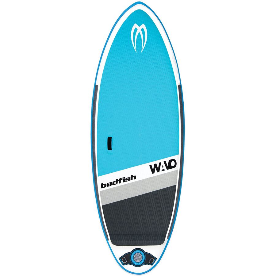 Badfish - Wavo Inflatable Stand-Up Paddleboard - White/Blue