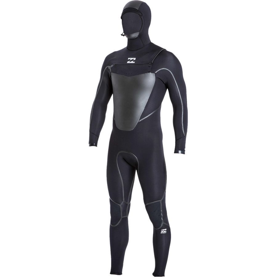 Billabong 5/4 Absolute X Chest Zip Hooded Wetsuit Men's Clothing