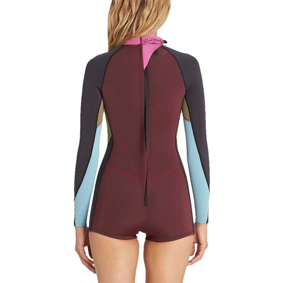 Billabong Women's Spring Fever Long Sleeve Spring Wetsuit Indigo