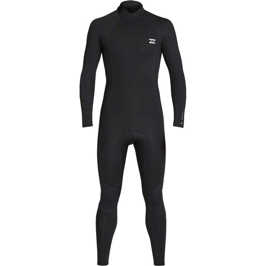 Billabong Boys 3/2MM Absolute Chest Zip Wetsuit Dark Navy