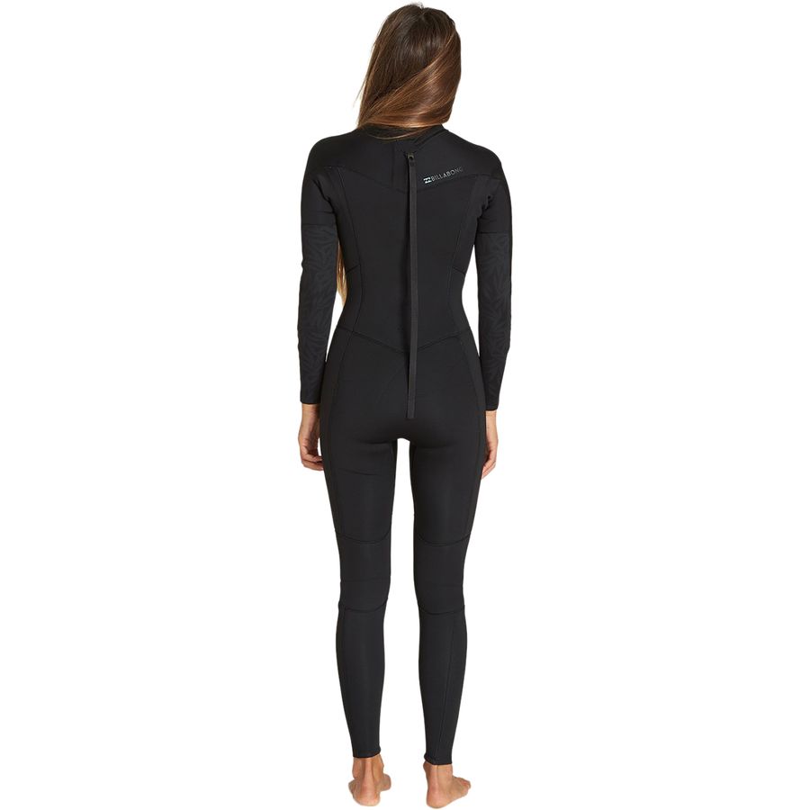 Billabong 4/3 Furnace Synergy Chest-Zip Full Wetsuit - Women's ...