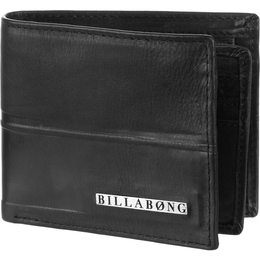 Billabong Invert Leather BiFold Wallet Men's Accessories