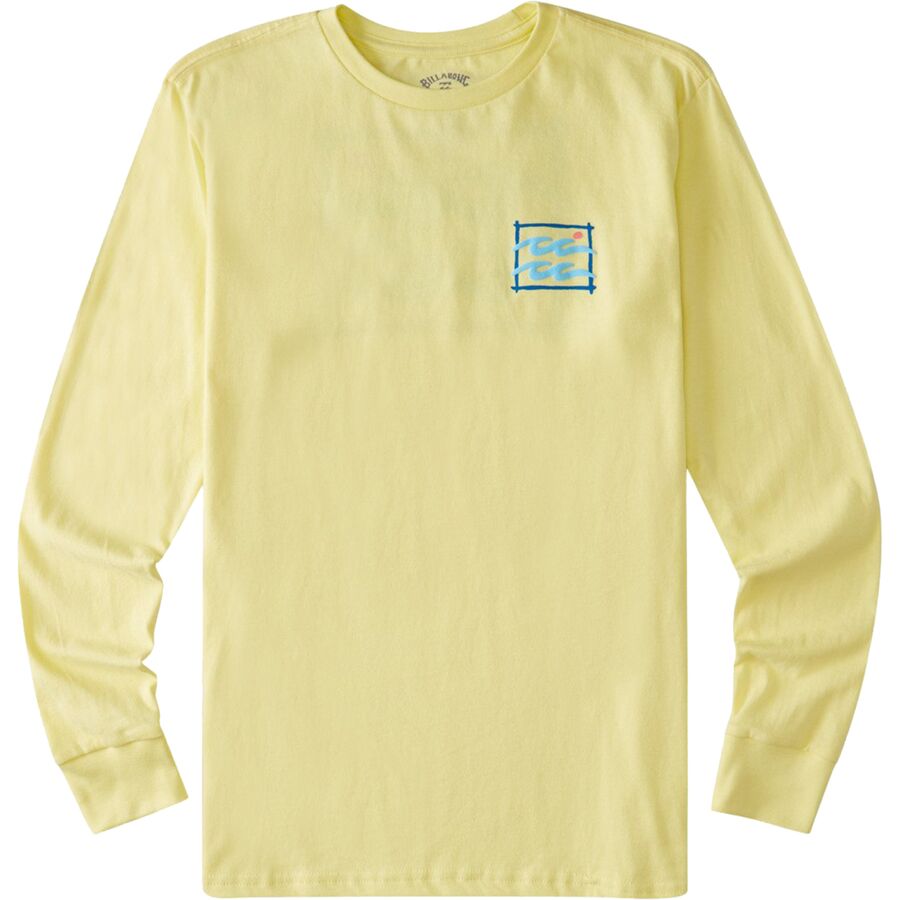 Crayon Wave Long-Sleeve Shirt - Boys'