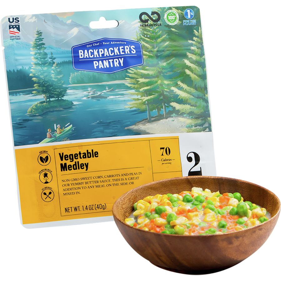 Backpacker's Pantry Vegetable Medley (peas,carrots,corn)