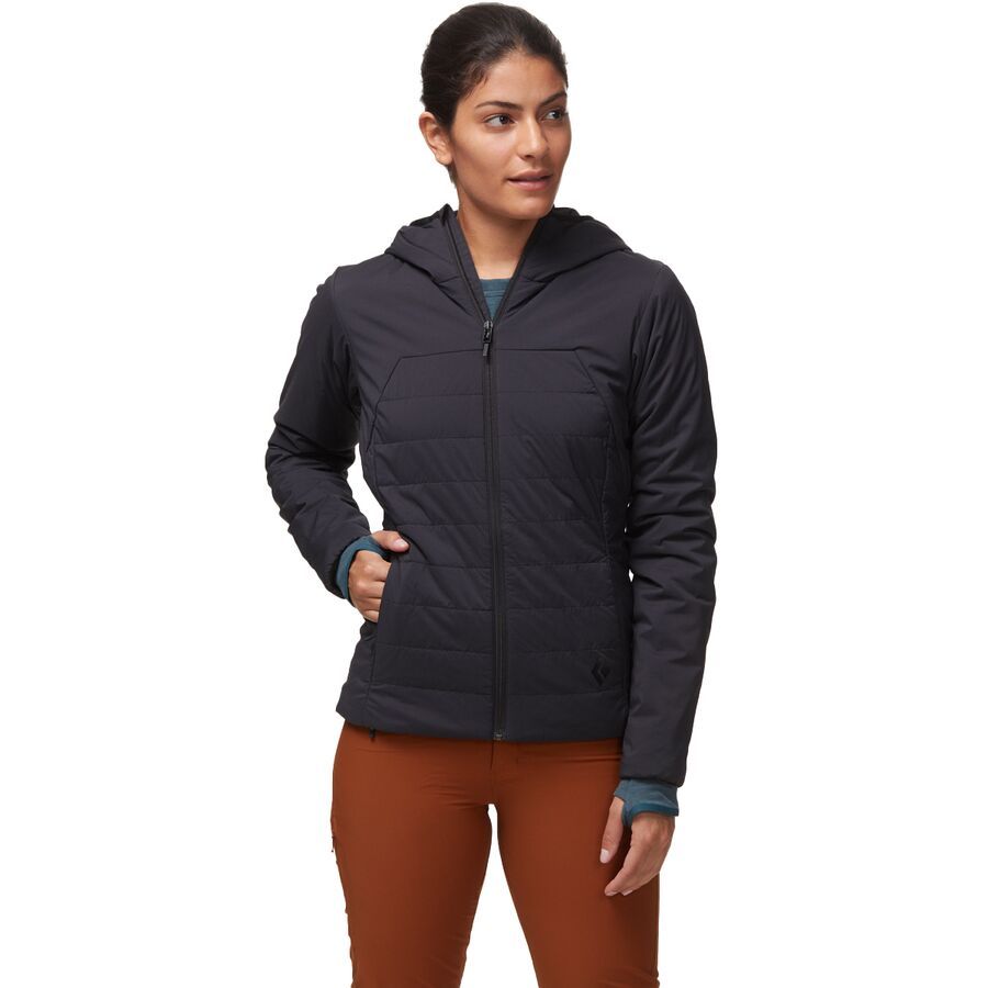 Black Diamond First Light Hooded Insulated Jacket - Women's ...