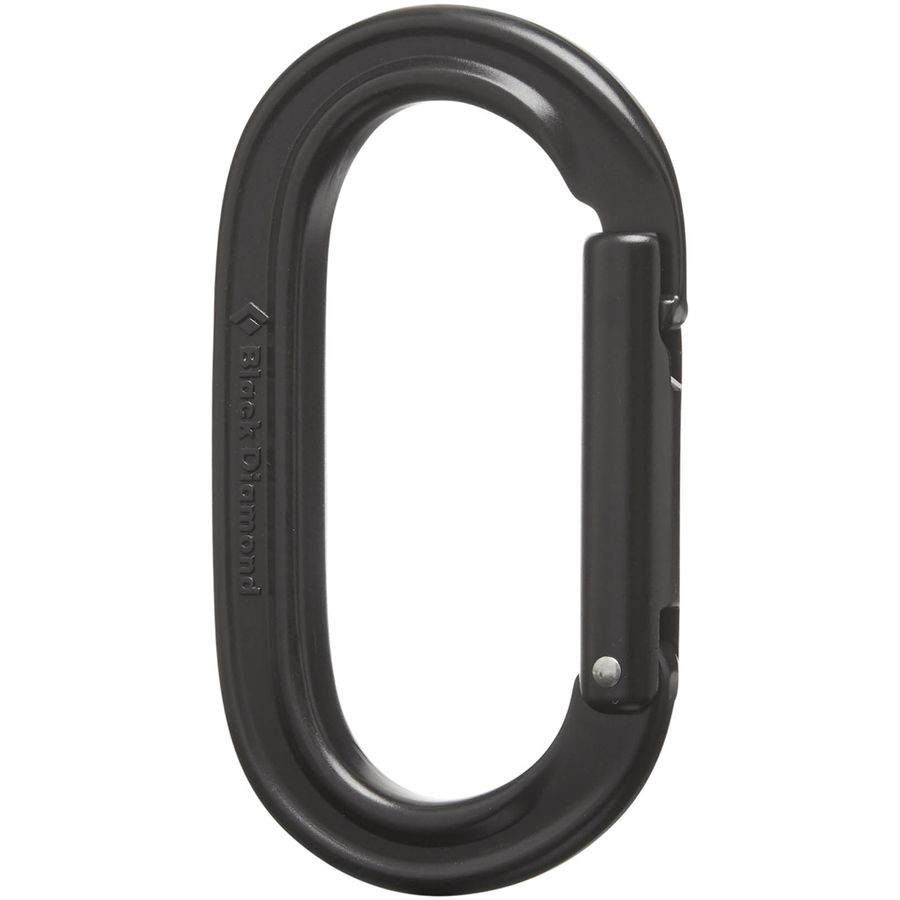 Black Diamond Oval Keylock Carabiner