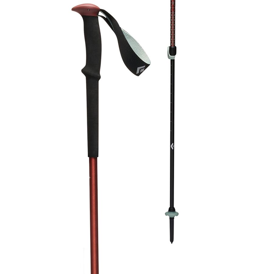 Трекинговые палки Black Diamond Trail Trekking Poles, цвет: Железный красный