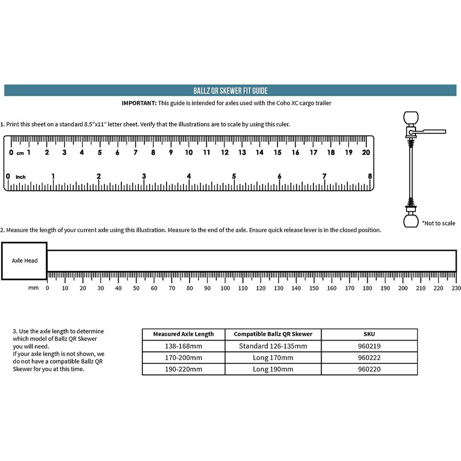 Burley Ballz QR Axle | Backcountry.com