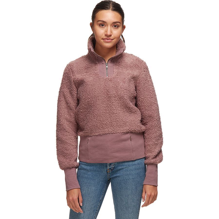 teddy sherpa pullover