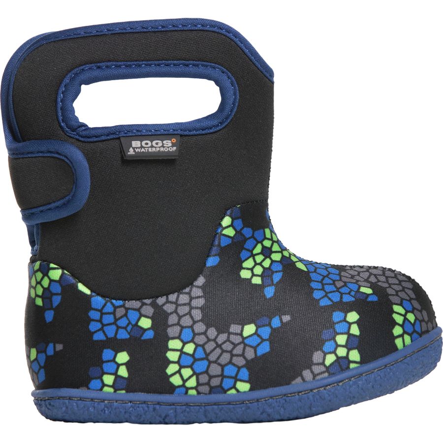 thumbnail image 2 of BOGS Baby Boys Elliott II Rain Boots - Waterproof Faux Leather Toddler Boots 2 of 12