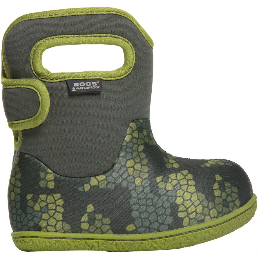 thumbnail image 2 of BOGS Baby Boys Elliott II Rain Boots - Waterproof Faux Leather Toddler Boots 2 of 12