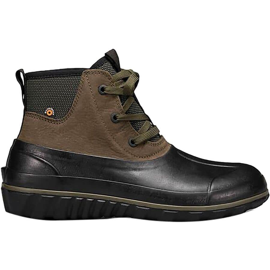 Classic Casual Lace Leather Boot - Men's