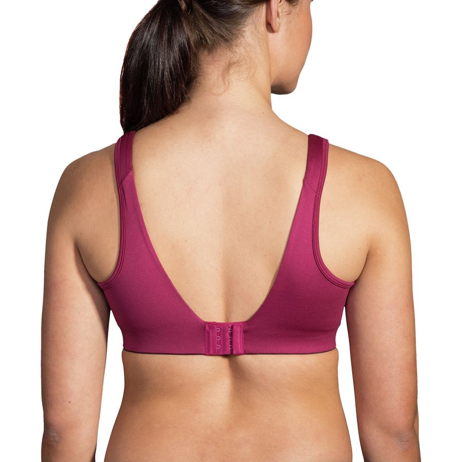 Brooks Moving Comfort Anyday Wire-Free Sports Bra – Low-Impact, Encapsulated Cups, Leotard Back For Yoga, Barre & Everyday Wear - View #2