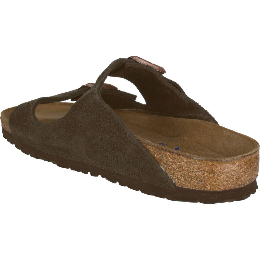 birkenstock arizona soft bed suede