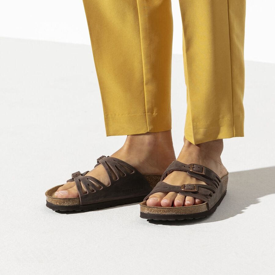 genuine leather birkenstock sandals