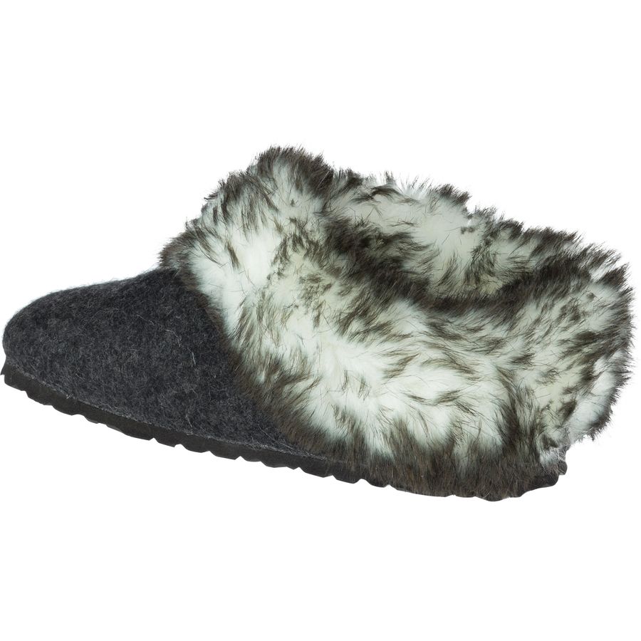 fur birkenstock slippers