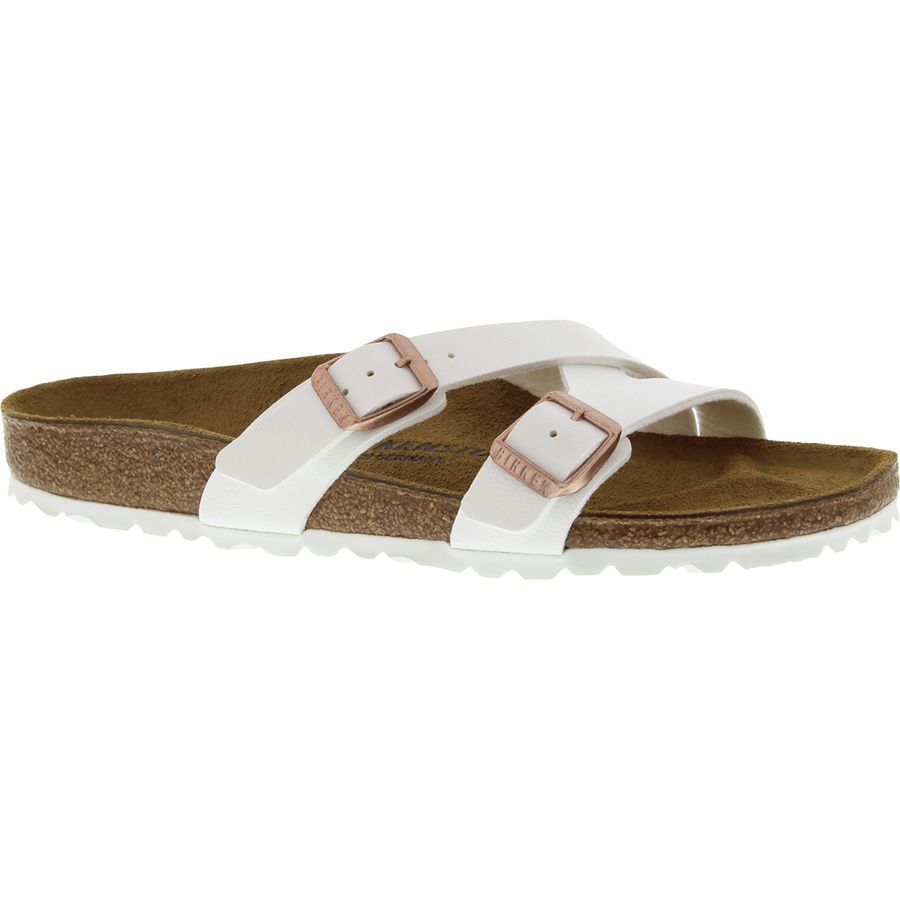 Women's Birkenstock, Yao Slide Sandal - Narrow Width | Peltz Shoes