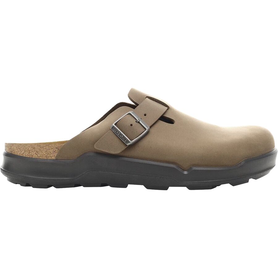Мужские сабо Birkenstock Boston CT, цвет: Табачный коричневый кожаный