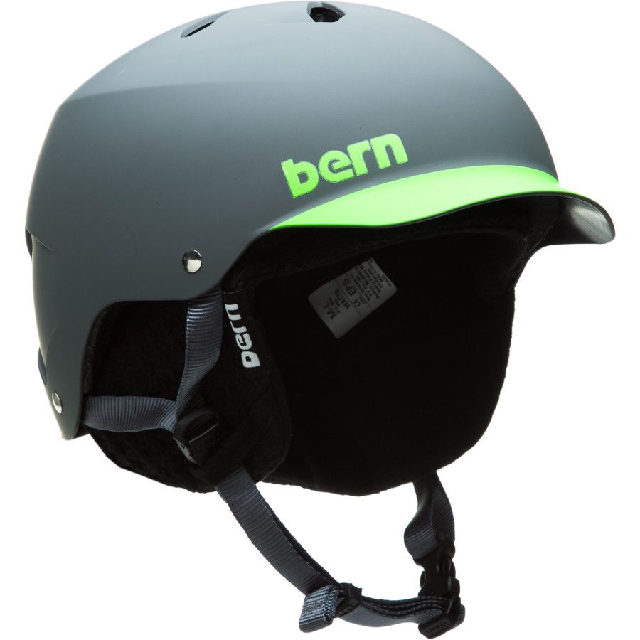 Bern Watts EPS Visor Helmet with Knit Liner Ski