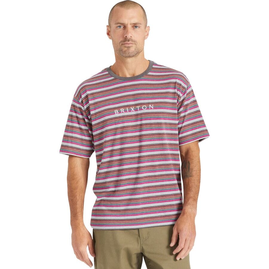 Hilt Boxy Alpha Line Short-Sleeve Knit T-Shirt - Men's