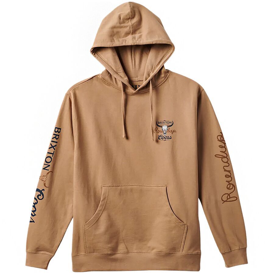 Brixton Coors Roundup Hoodie Men's Clothing